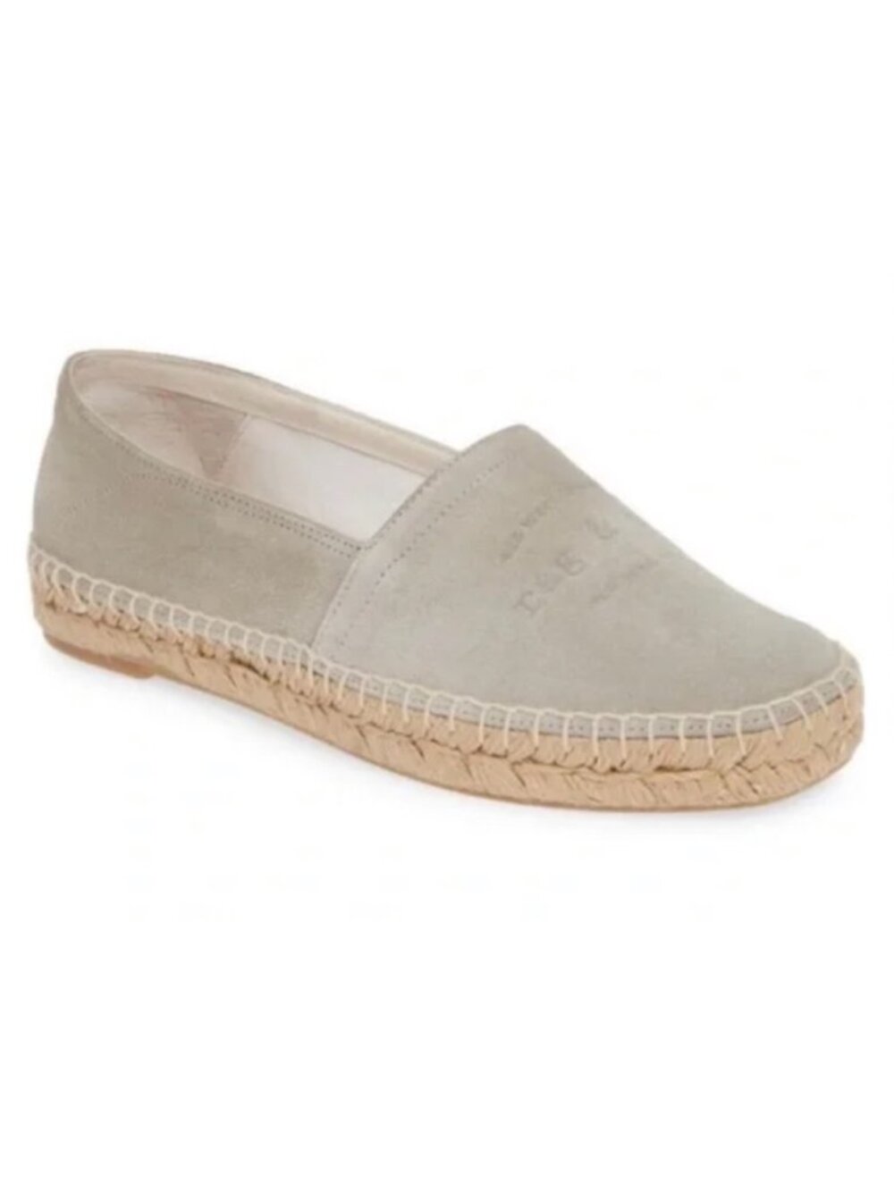 Rag & Bone Suede VGUC Espadrilles Beige Size 37 Womens Casual Slip-On Shoes